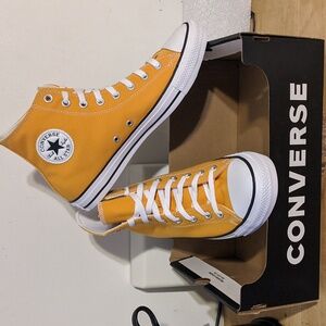 Converse Chuck Taylor 70 Hi Top Sunflower Lace Up Womens 11.5